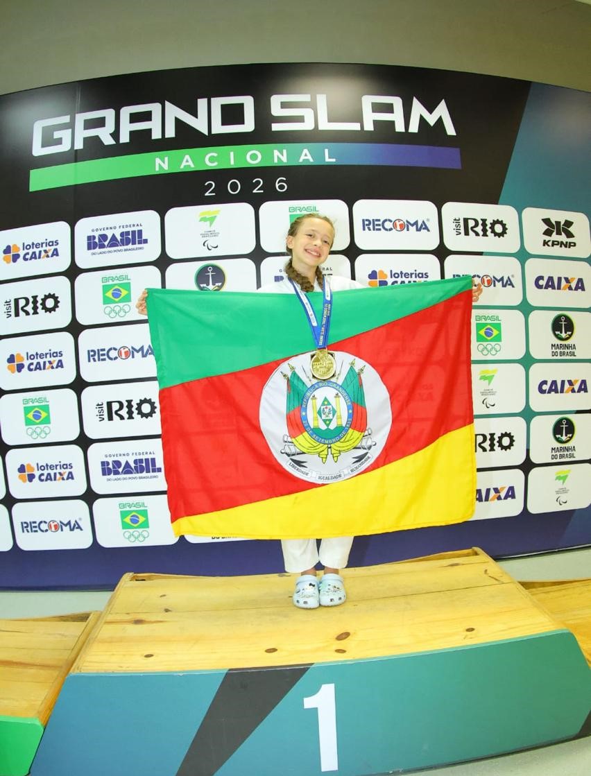 Campeã no Grand Slan