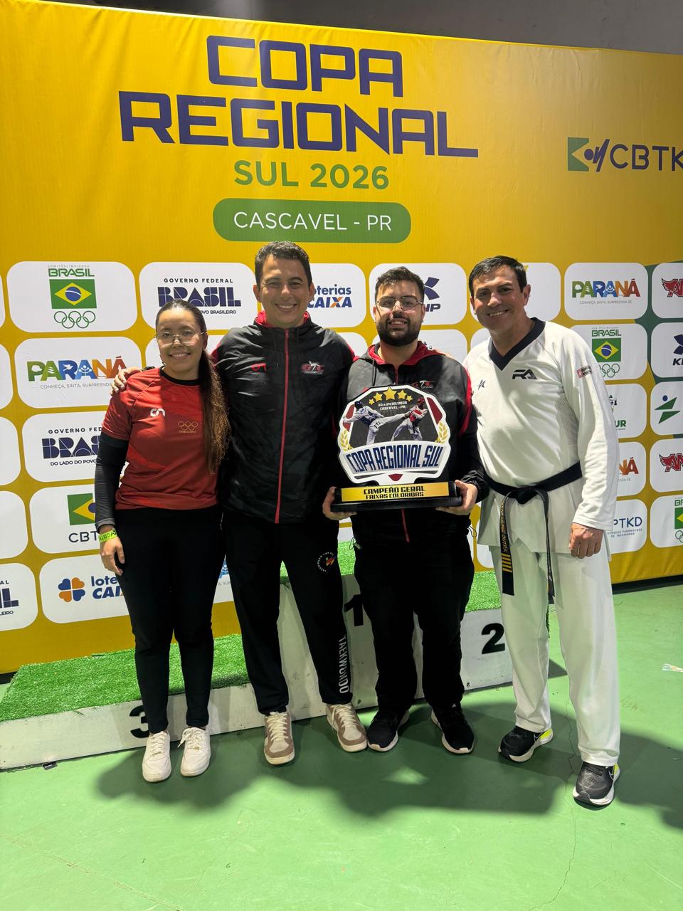 Campeão Reginal Sul - Faixas Coloridas